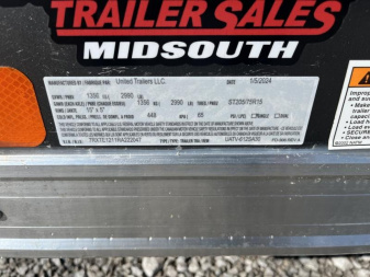 New 2024 United Trailers UATV-612SA30 Cargo / Enclosed Trailer