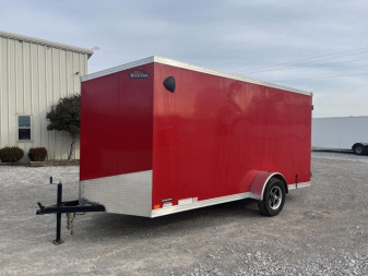 New 2024 United Trailers UJ-614SA30 Cargo / Enclosed Trailer Double Door
