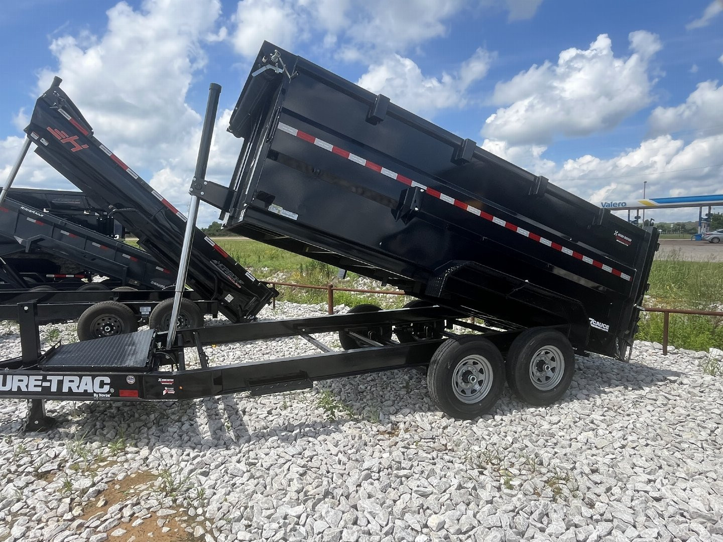 New Sure-Trac PRO Dump Trailer PRO SERIES 7X14 - 4' WALL