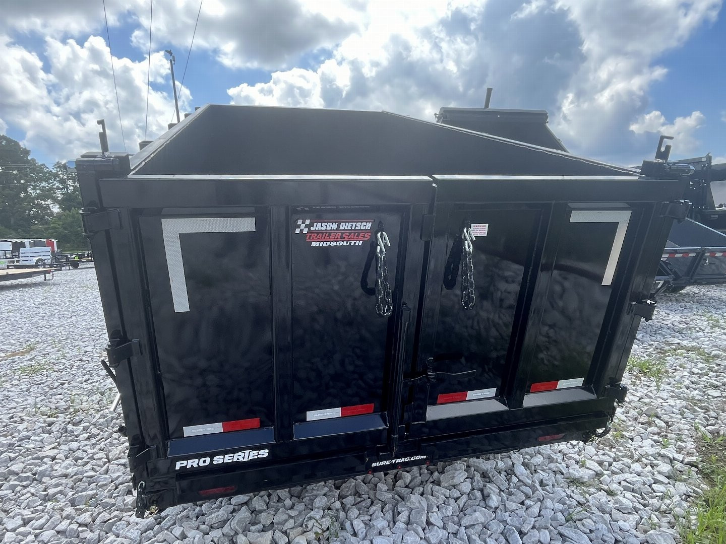 New Sure-Trac PRO Dump Trailer PRO SERIES 7X14 - 4' WALL