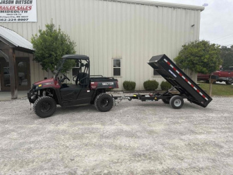 New Sure-Trac ST54008D-B Dump Trailer