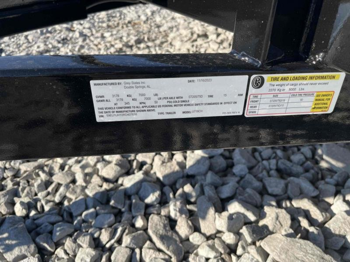 New 2024 Odessa Trailers U718CH Car Hauler