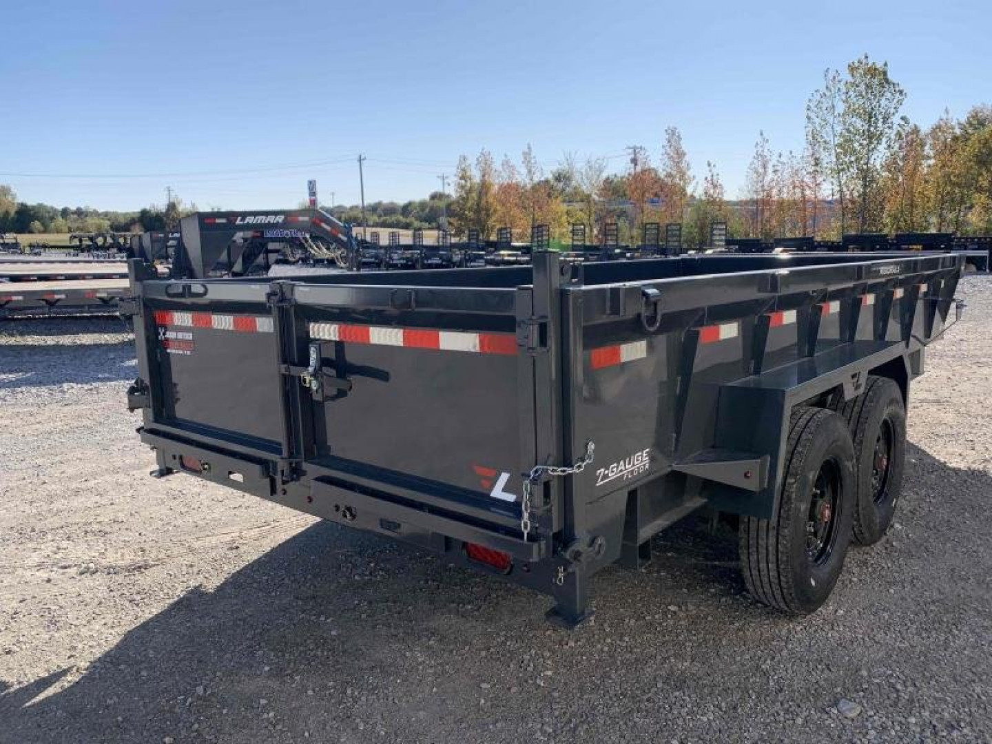 New LAMAR DUMP 83"X16'  16K