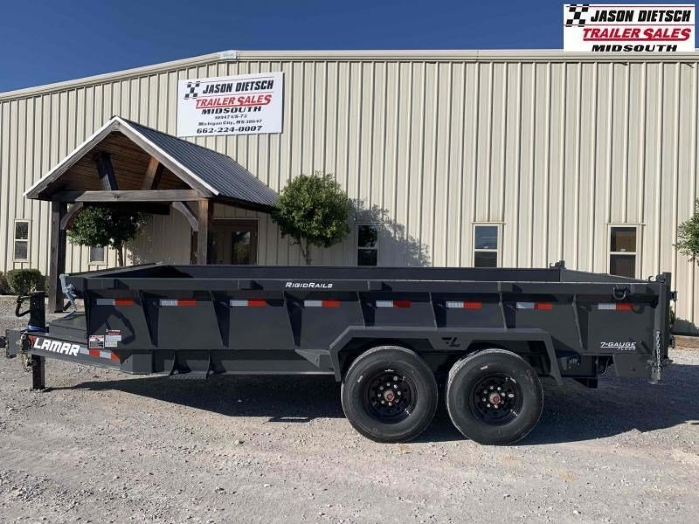 New LAMAR DUMP 83"X16'  16K