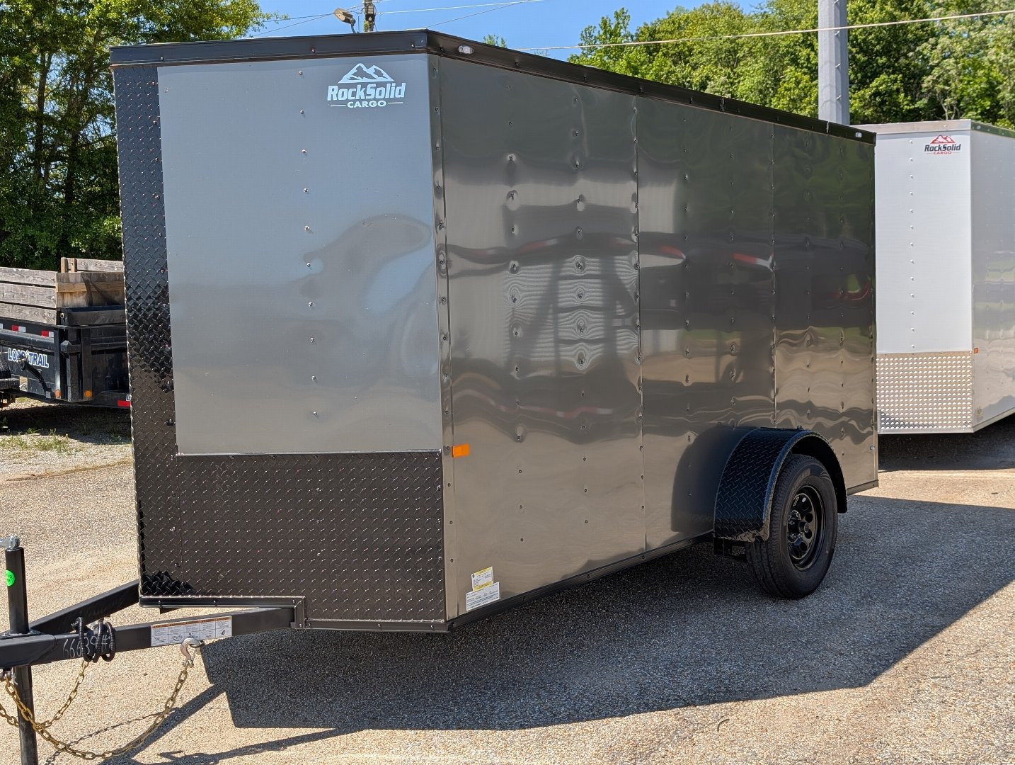 New 2026 ROCK SOLID CARGO 6 x 12 SINGLE 3.5K AXLE CARGO TRAILER W/ BLACKOUT