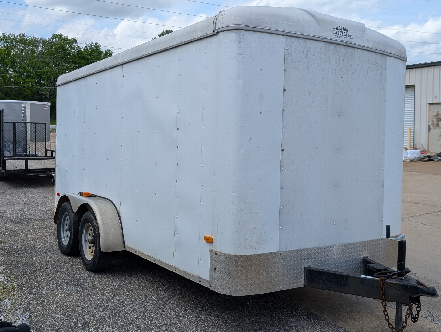Used 2006 HORTON HH7X14TA2 Cargo / Enclosed Trailer