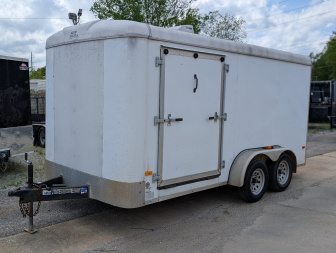 Used 2006 HORTON HH7X14TA2 Cargo / Enclosed Trailer