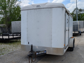 Used 2006 HORTON HH7X14TA2 Cargo / Enclosed Trailer