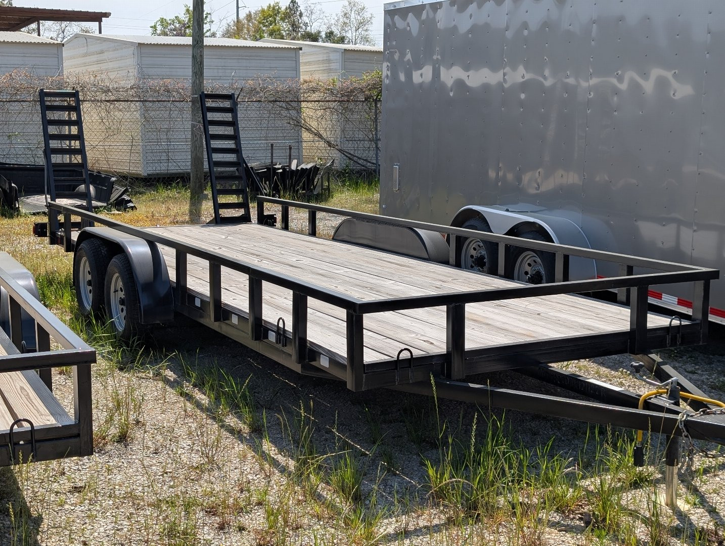 New Outback Trailers 7X20 TANDEM 3.5K AXLE UTILITY TRAILER, FOLD UP RAMPS