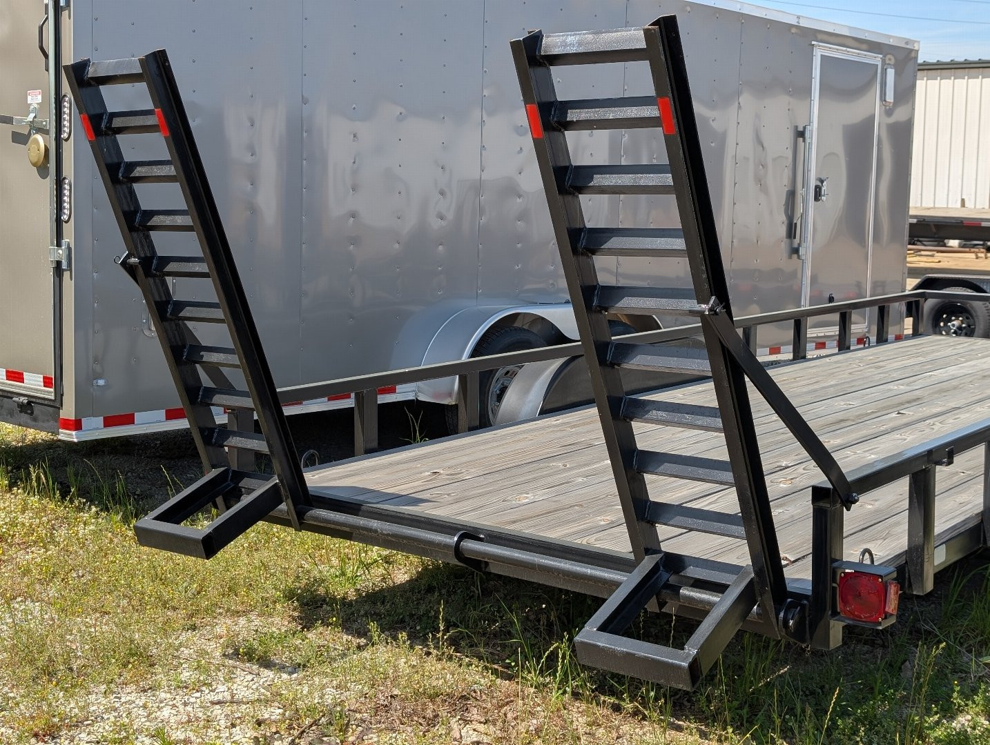 New Outback Trailers 7X20 TANDEM 3.5K AXLE UTILITY TRAILER, FOLD UP RAMPS
