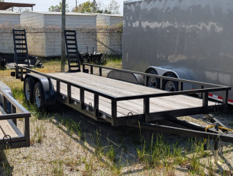 New Outback Trailers 7X20 TANDEM 3.5K AXLE UTILITY TRAILER, FOLD UP RAMPS