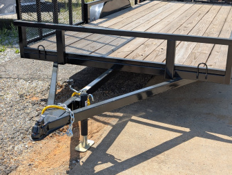 New Outback Trailers 7X16 TANDEM 3.5K AXLE UTILITY TRAILER, SIDE GATE