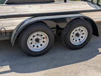 New Outback Trailers 7X16 TANDEM 3.5K AXLE UTILITY TRAILER, SIDE GATE