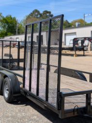 New Outback Trailers 7X16 TANDEM 3.5K AXLE UTILITY TRAILER, SIDE GATE