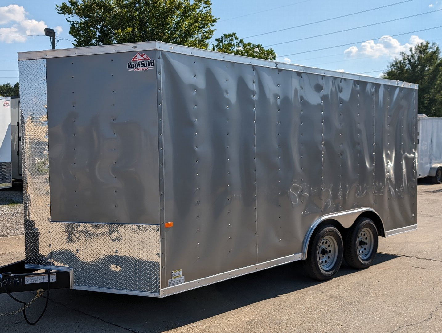 New 2024 ROCK SOLID CARGO 8.5 x 16 TA Cargo / Enclosed Trailer