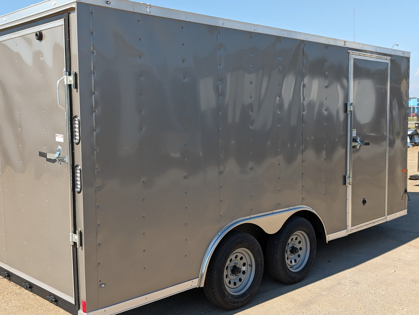 New 2024 ROCK SOLID CARGO 8.5 x 16 TA Cargo / Enclosed Trailer