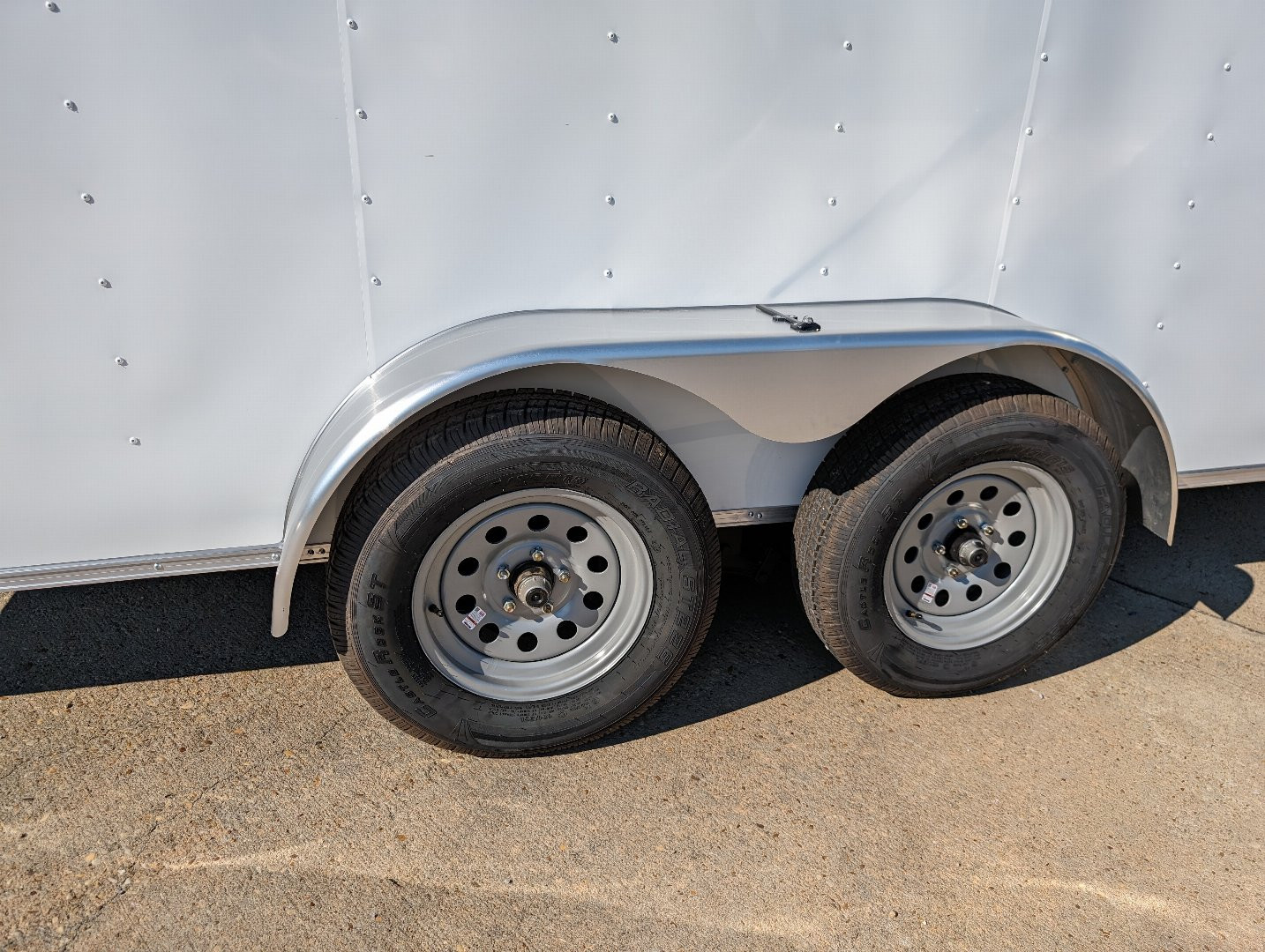 New 2024 ROCK SOLID CARGO 7 x 16 TA 6'6" Interior Height Cargo / Enclosed Trailer