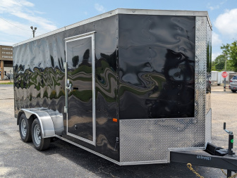 New 2024 ROCK SOLID CARGO 7 x 16 TA Cargo / Enclosed Trailer