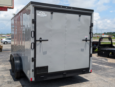New ROCK SOLID CARGO 7 x 16 TA 6'6" Interior Height Cargo / Enclosed Trailer