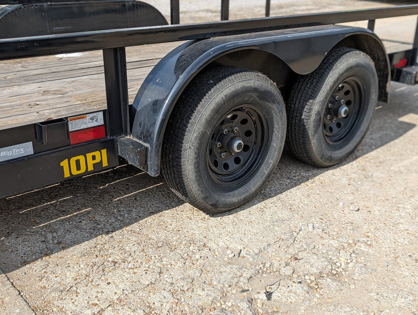 Used 2022 BIG TEX TRAILERS 7X18TA 10PI-18 Other