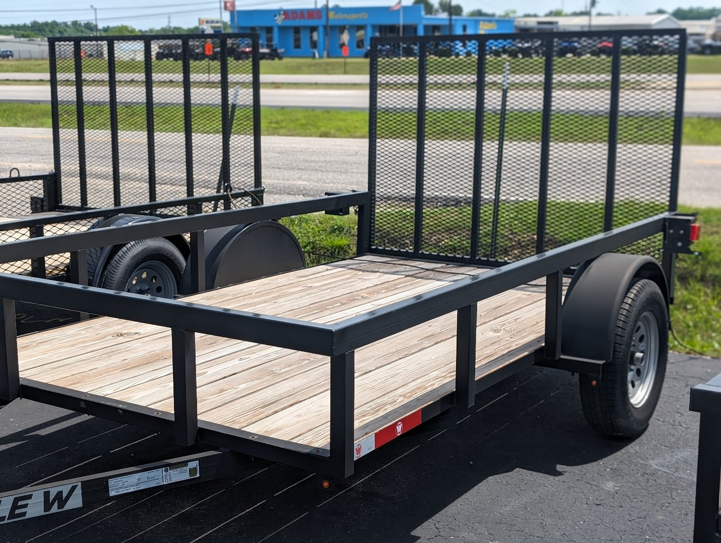 New 2023 Circle W CW6X10SA Utility Trailer