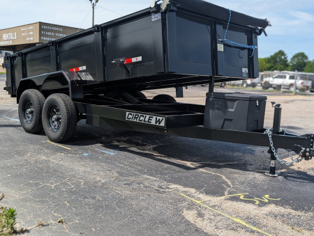 New Circle W 7×14TA 14k Dump Trailer