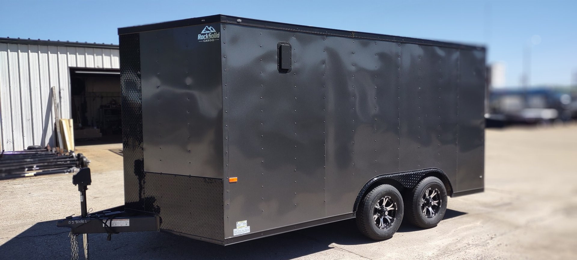 New ROCK SOLID CARGO 8.5 x 14 TA Cargo / Enclosed Trailer