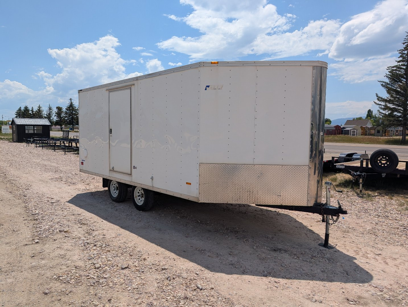Used 2006 Pace American 8.5x16 Cargo / Enclosed Trailer