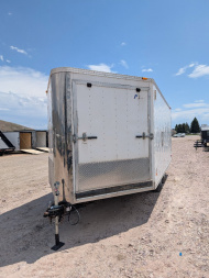 Used 2006 Pace American 8.5x16 Cargo / Enclosed Trailer
