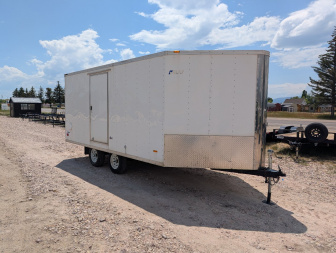 Used 2006 Pace American 8.5x16 Cargo / Enclosed Trailer