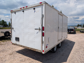 Used 2006 Pace American 8.5x16 Cargo / Enclosed Trailer