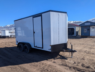 New 2025 7X14 Tandem Axle Enclosed Trailer