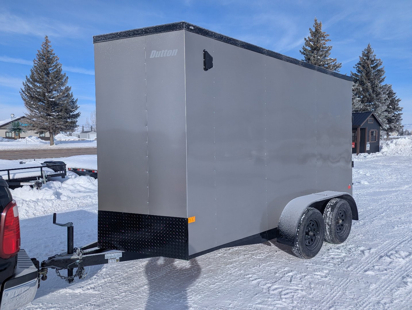 New 2025 6x12 Tandem Axle Enclosed Trailer