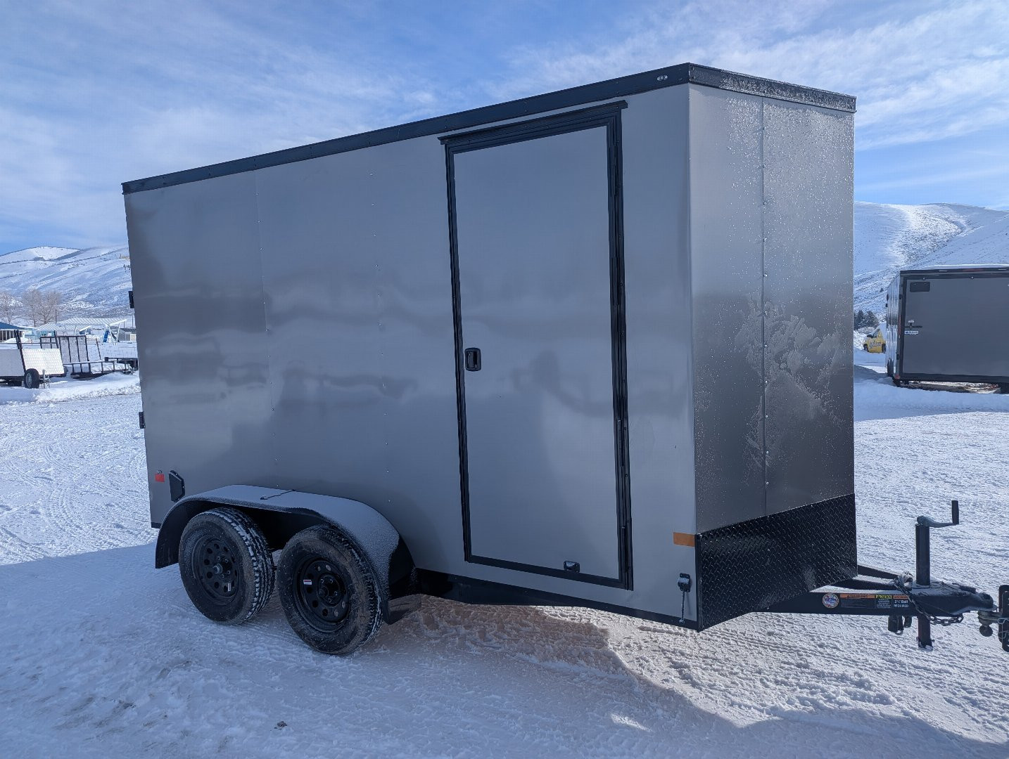 New 2025 6x12 Tandem Axle Enclosed Trailer