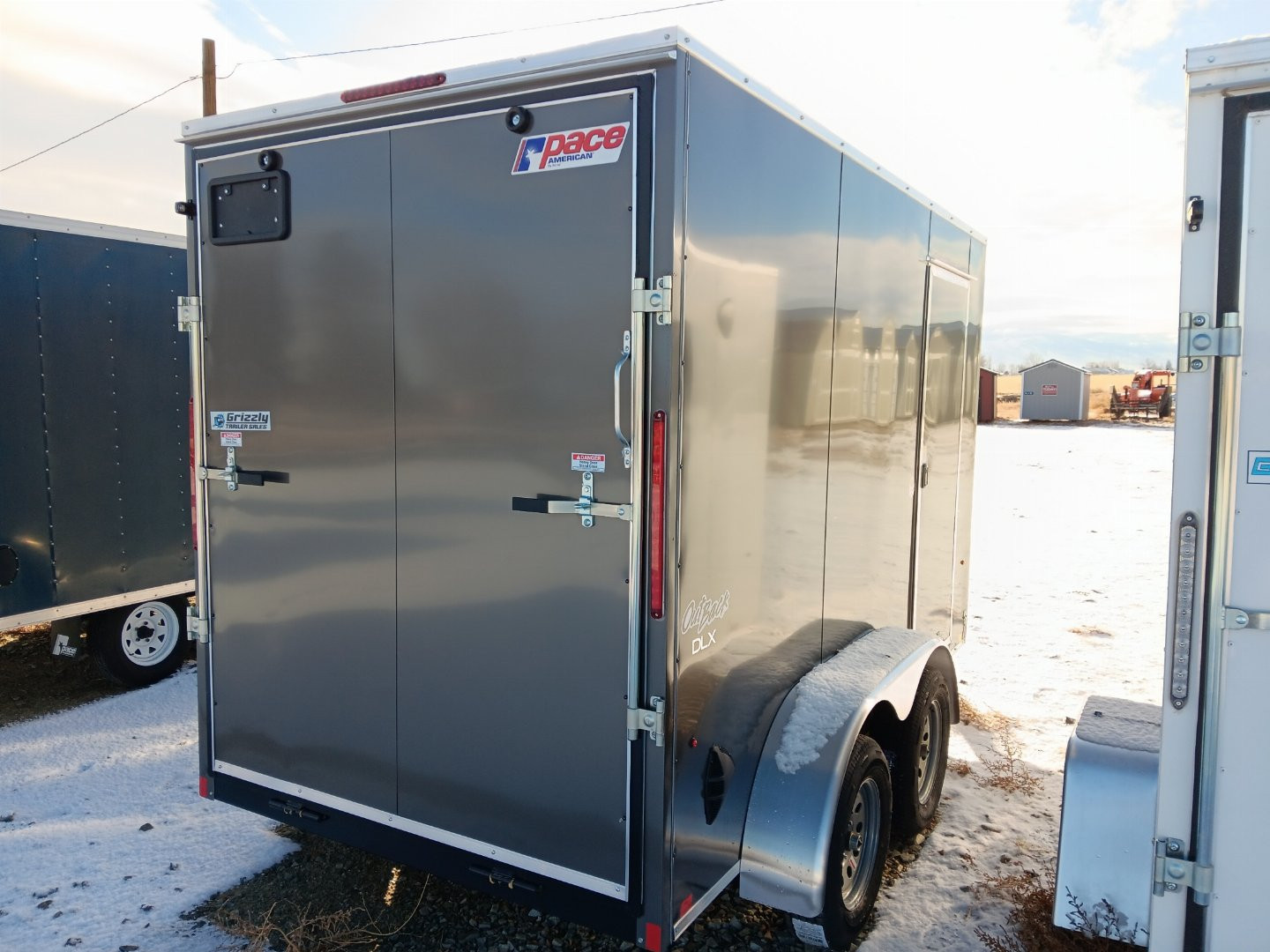 New 2025 Pace American 6x12 Enclosed Trailer
