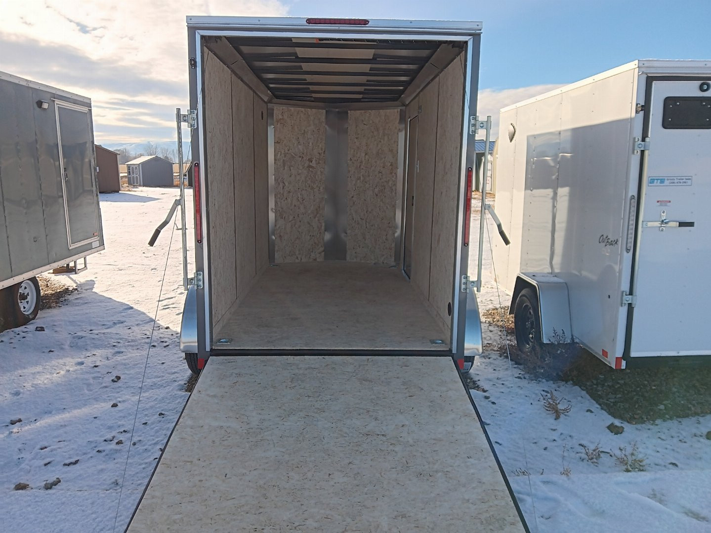 New 2025 Pace American 6x12 Enclosed Trailer