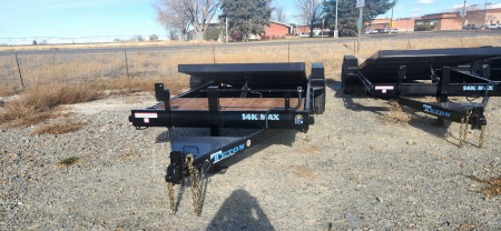 New 2025 Teton Trailer 7x20 4+16 Tilt Tilt Trailer