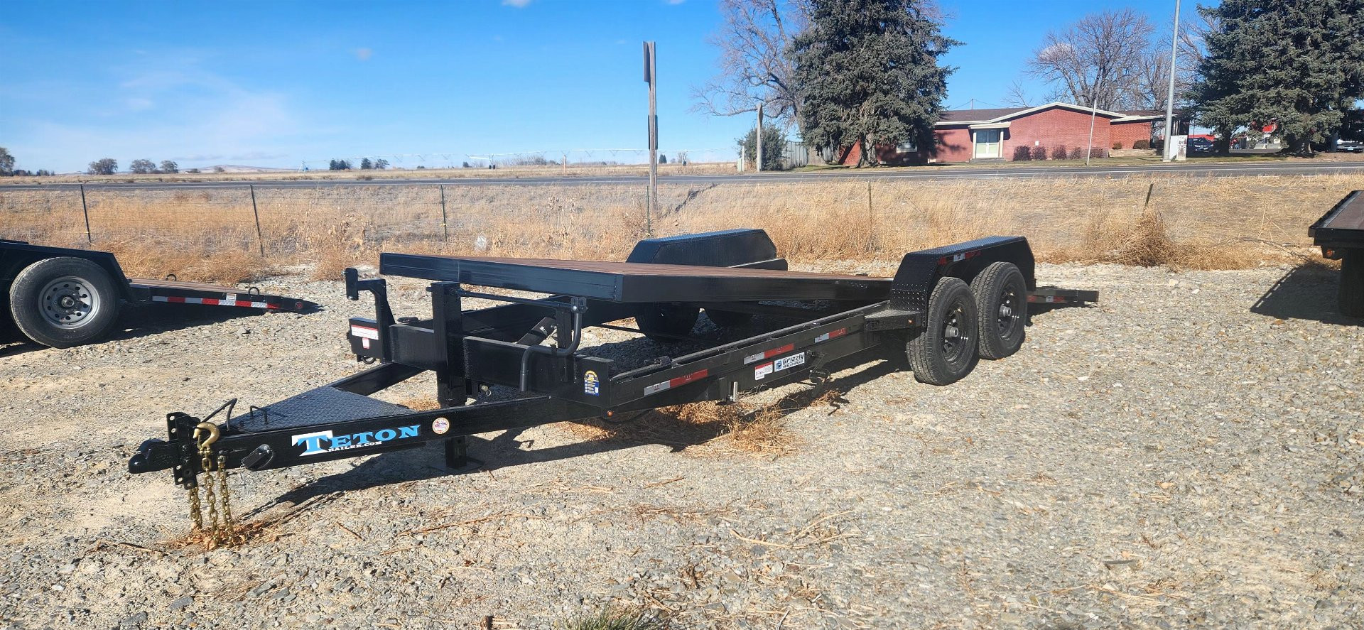 New 2025 7x20 Teton Trailer Tilt
