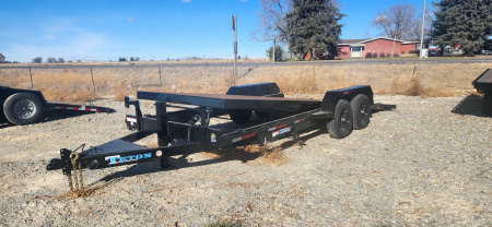 New 2025 7x20 Teton Trailer Tilt