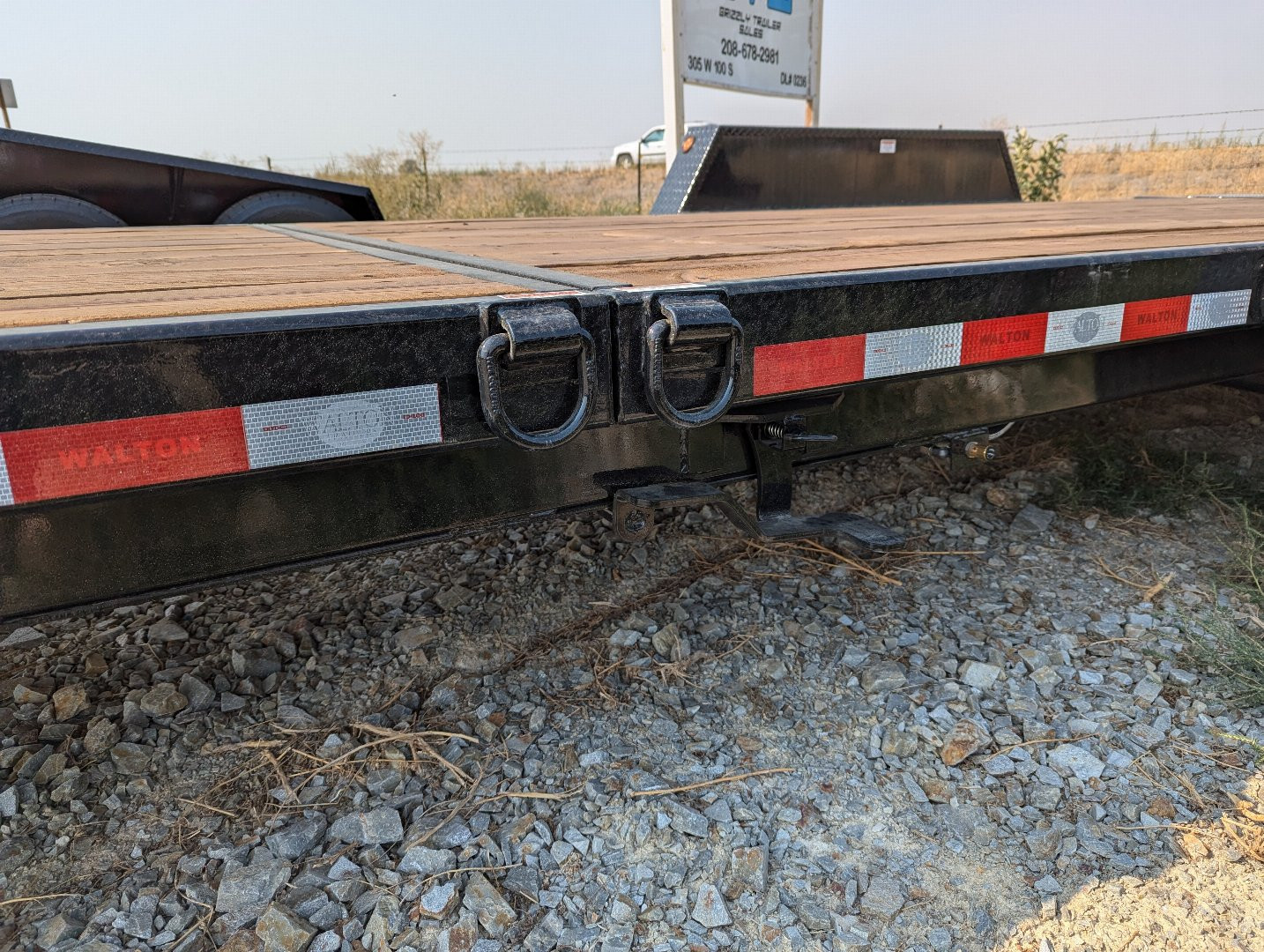 New 2024 Walton Trailer 7x22 Tilt Trailer