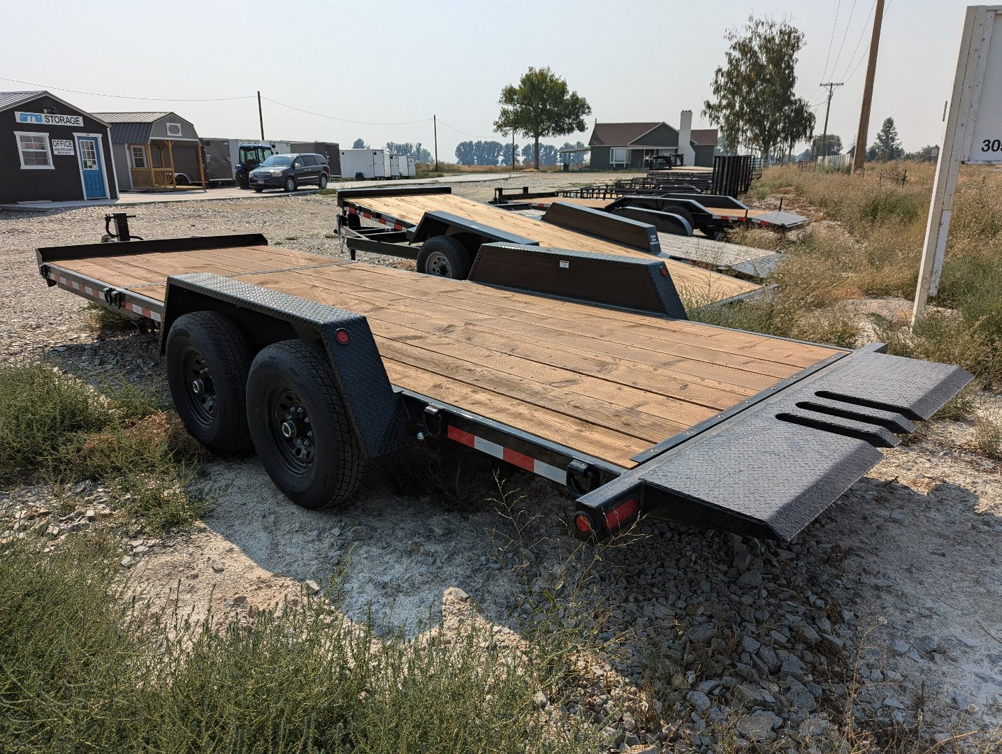 New 2024 Walton Trailer 7x22 Tilt Trailer
