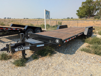 New 2024 Walton Trailer 7x22 Tilt Trailer