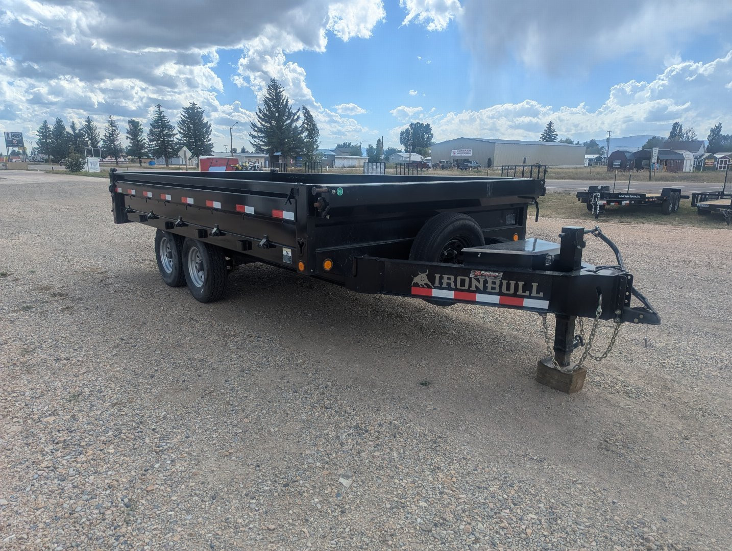 Used 2022 Iron Bull 8x16 Dump Trailer For Rent
