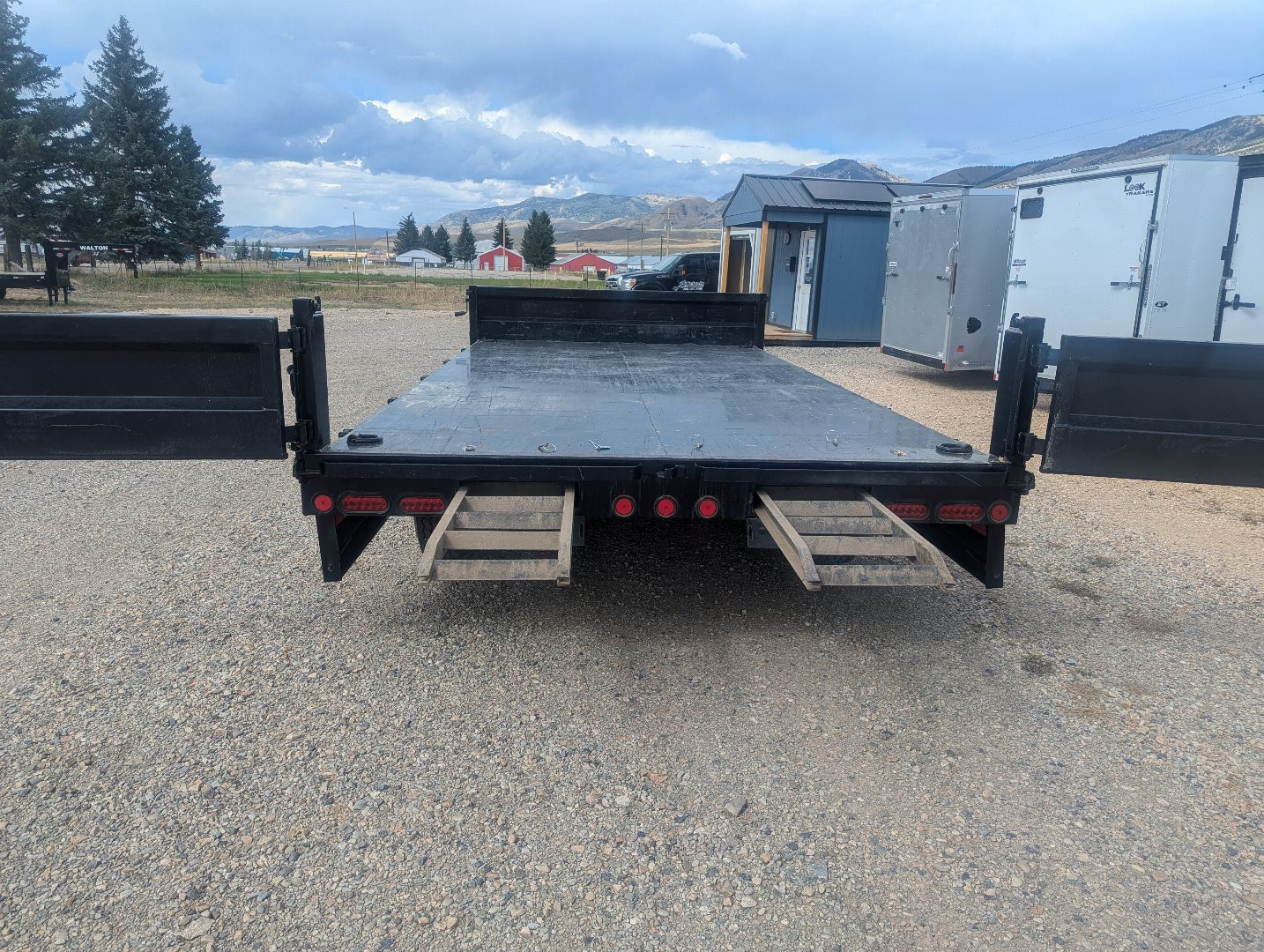 Used 2022 Iron Bull 8x16 Dump Trailer For Rent