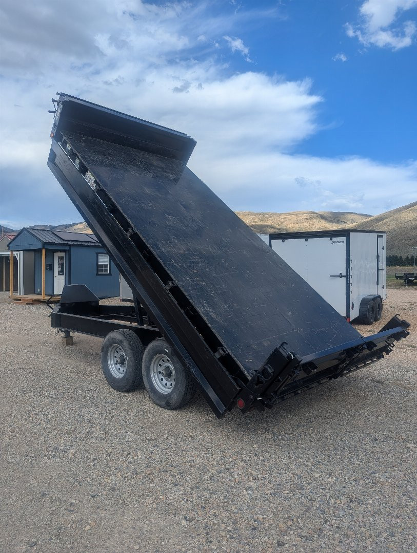 Used 2022 Iron Bull 8x16 Dump Trailer For Rent