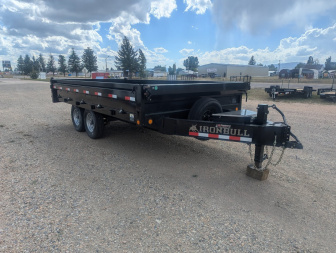 Used 2022 Iron Bull 8x16 Dump Trailer For Rent