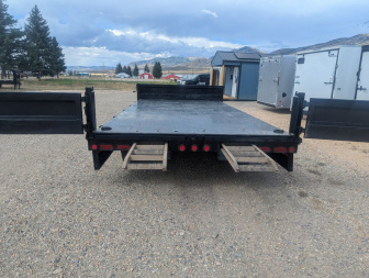Used 2022 Iron Bull 8x16 Dump Trailer For Rent