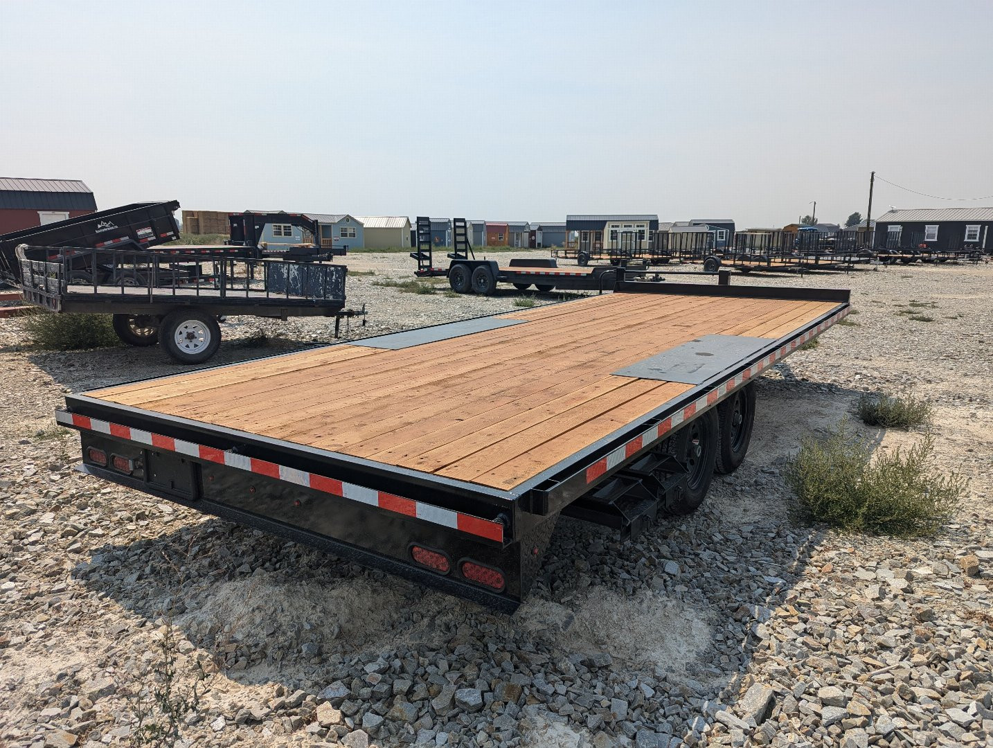 New 2024 Dutton Trailers 8.5x20 Deckover Trailer 10K