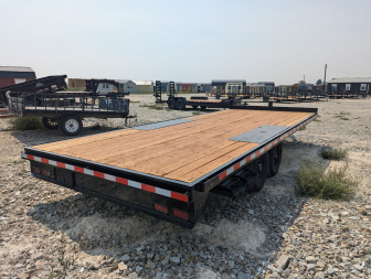 New 2024 Dutton Trailers 8.5x20 Deckover Trailer 10K