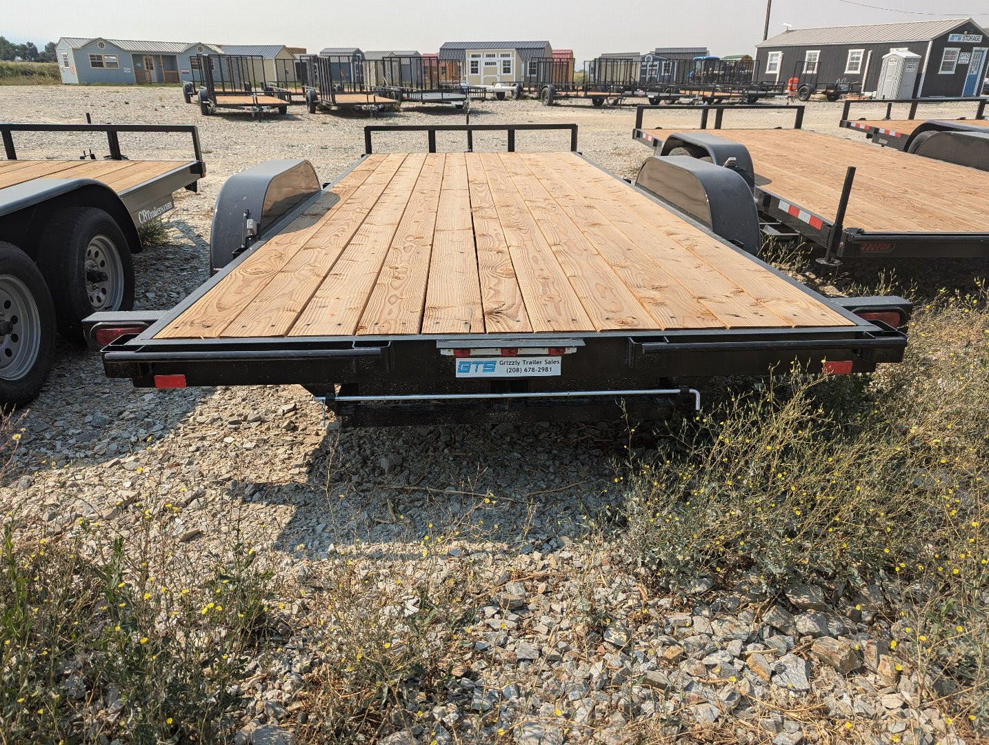 New 2024 C&B Trailers 7x18 Car Hauler